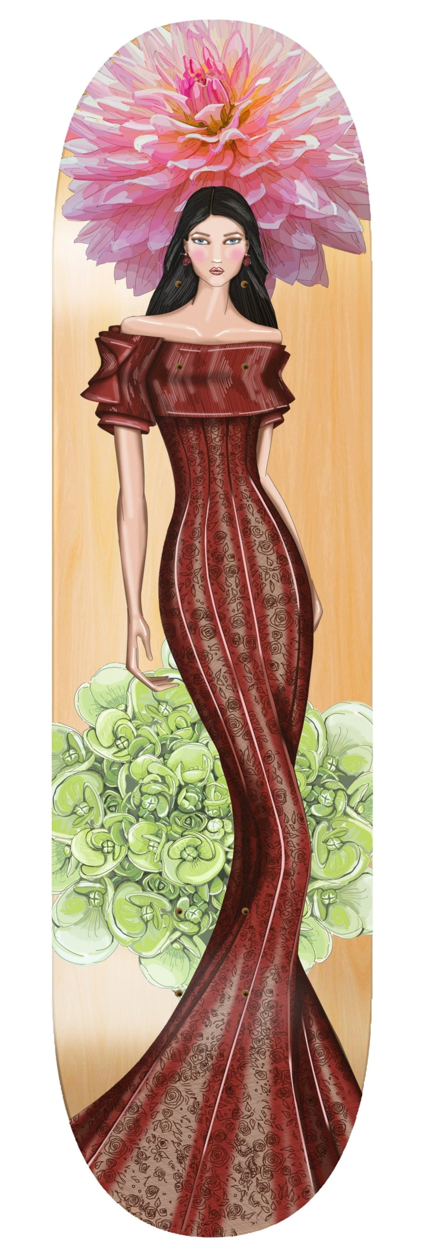 DAHLIA - Skateboard Deck
